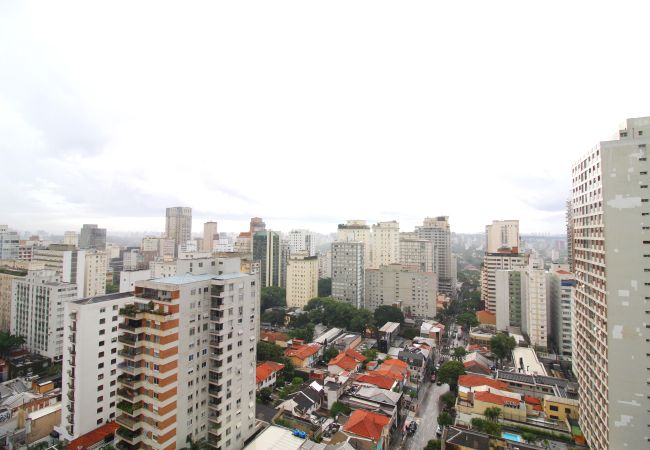 Studio in São Paulo - Apto nos Jardins com Ar/Wifi/Piscina Studio in São Paulo - Apto nos Jardins com Ar/Wifi/Piscina