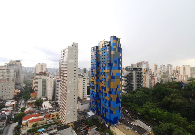 Studio in São Paulo - Apto nos Jardins com Ar/Wifi/Piscina Studio in São Paulo - Apto nos Jardins com Ar/Wifi/Piscina