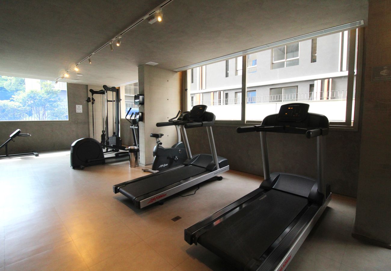 Studio in São Paulo - Apto nos Jardins com Ar/Wifi/Piscina Studio in São Paulo - Apto nos Jardins com Ar/Wifi/Piscina