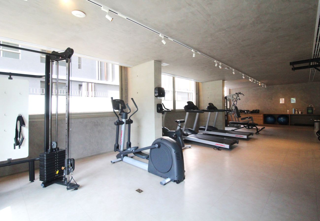 Studio in São Paulo - Apto nos Jardins com Ar/Wifi/Piscina Studio in São Paulo - Apto nos Jardins com Ar/Wifi/Piscina