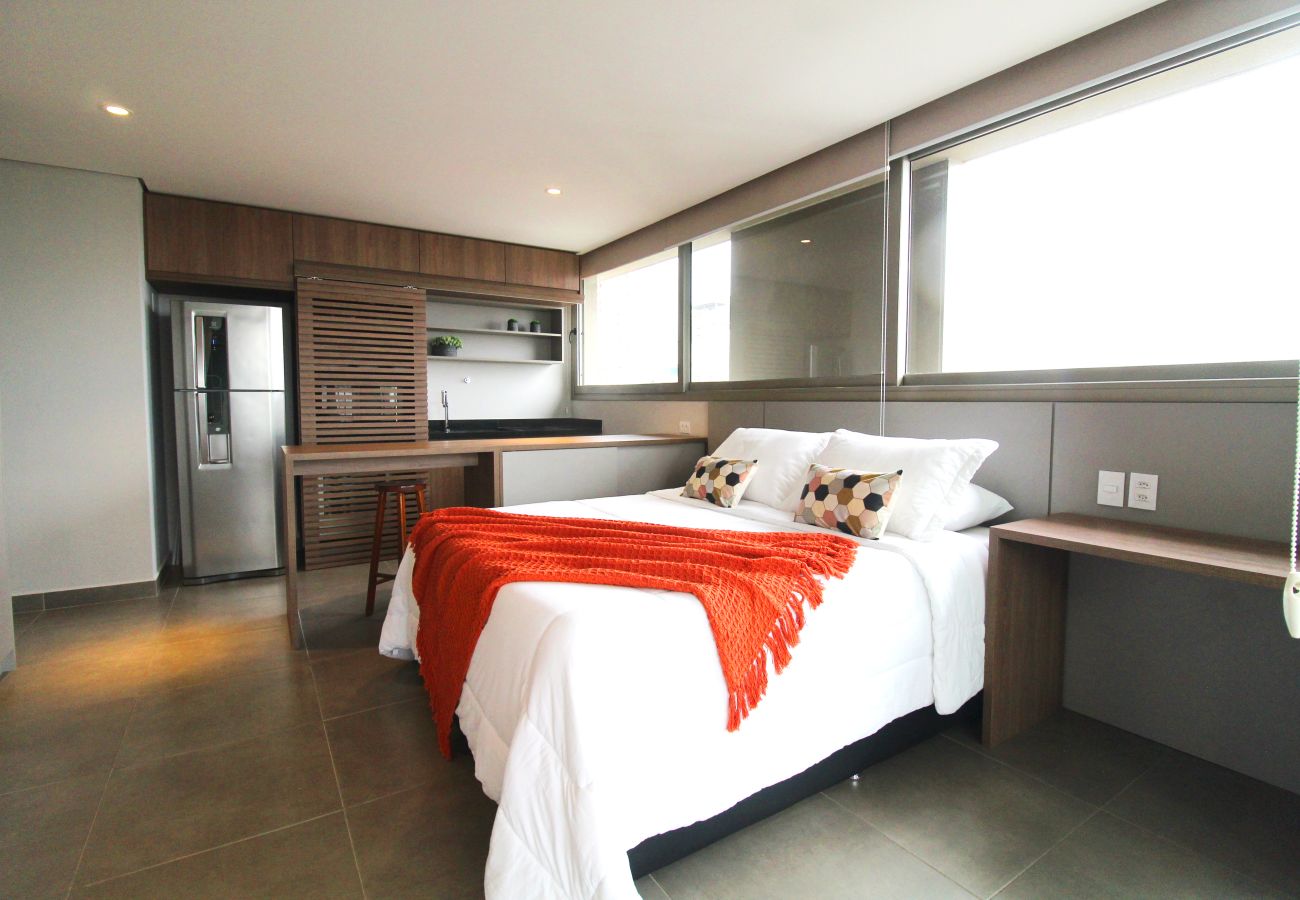 Studio in São Paulo - Apto nos Jardins com Ar/Wifi/Piscina Studio in São Paulo - Apto nos Jardins com Ar/Wifi/Piscina