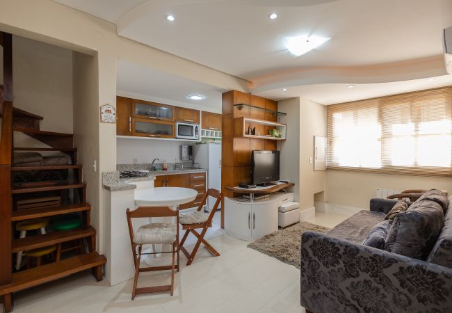  in Gramado - Duplex 2D (2 banheiros) a 300m da Rua Coberta!