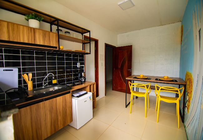  in São Luís - Loft c varanda e pisc bem localizado a 7min do mar