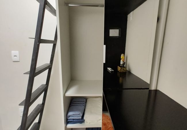 Studio in Rio de Janeiro - Hum202D|studio 10 m² no Leblon a 5 min da praia  Studio in Rio de Janeiro - Hum202D|studio 10 m² no Leblon a 5 min da praia
