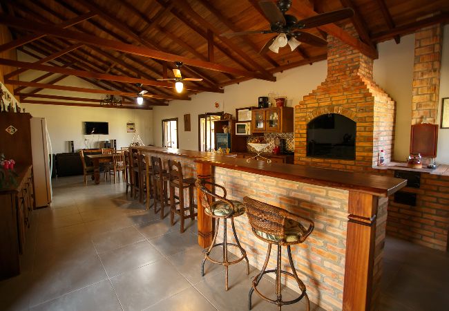  in Palmeira - Incrível casa de campo com WiFi em Palmeira/PR