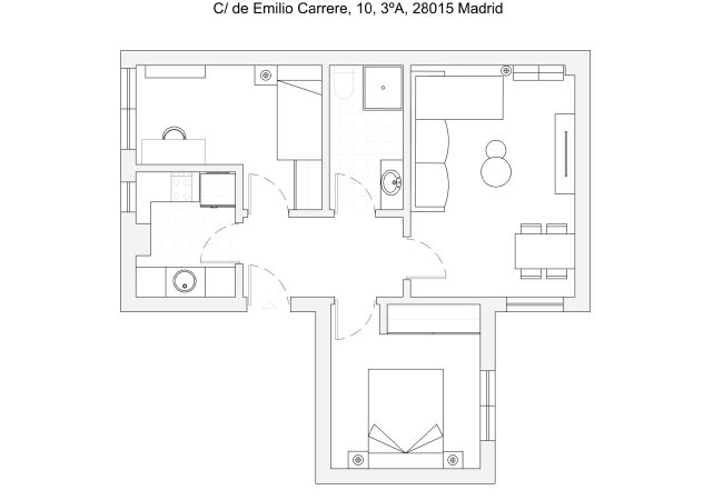 Apartment in Madrid - Cozy 2-bedroom apartment in Chamberi Apartment in Madrid - Cozy 2-bedroom apartment in Chamberi