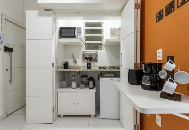 Studio in Rio de Janeiro - Studio in Copacabana 5 minutes from the beach | NSC309 Studio in Rio de Janeiro - Studio in Copacabana 5 minutes from the beach | NSC309