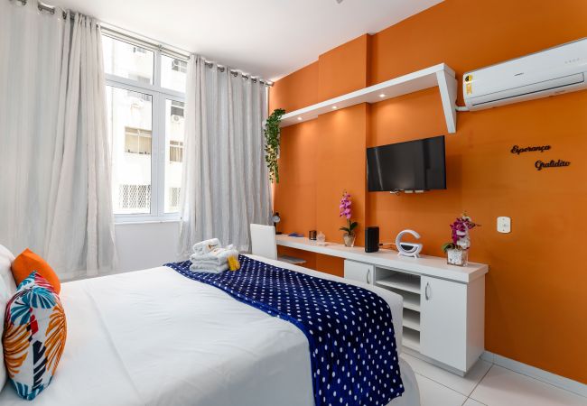 Studio in Rio de Janeiro - Studio in Copacabana 5 minutes from the beach | NSC309 Studio in Rio de Janeiro - Studio in Copacabana 5 minutes from the beach | NSC309