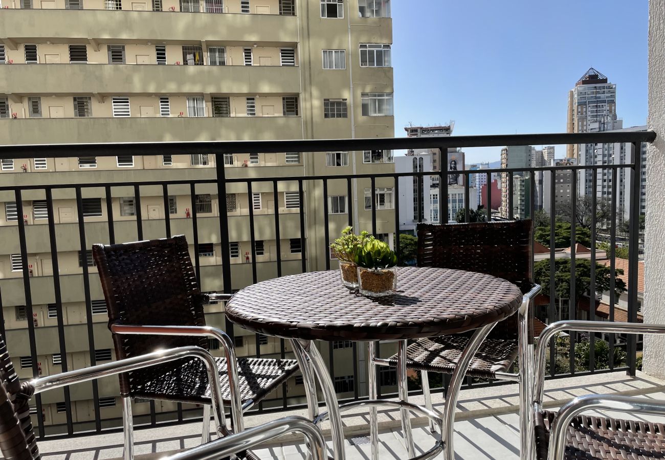 Studio in São Paulo - Swimming pool, gym 100 meters from Mackenzie Studio in São Paulo - Swimming pool, gym 100 meters from Mackenzie