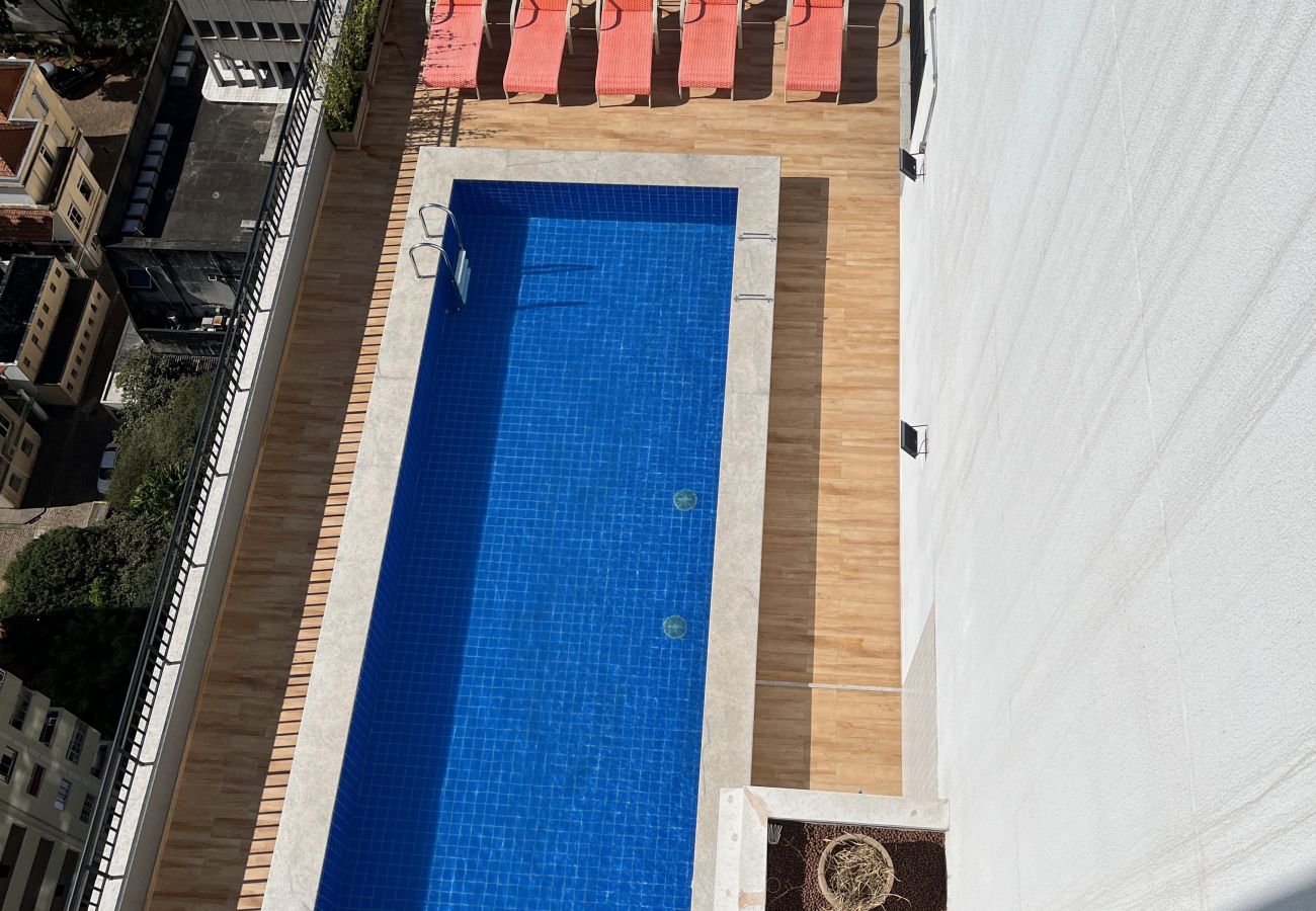 Studio in São Paulo - Swimming pool, gym 100 meters from Mackenzie Studio in São Paulo - Swimming pool, gym 100 meters from Mackenzie
