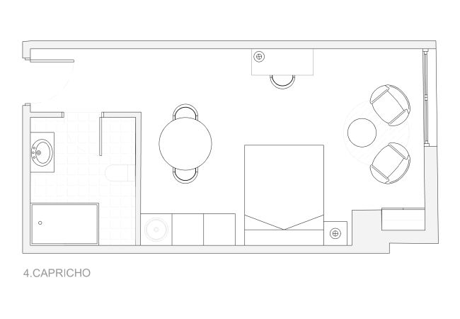 Studio in Madrid - El Capricho: Your Charming and Tranquil Refuge in Madrid Studio in Madrid - El Capricho: Your Charming and Tranquil Refuge in Madrid