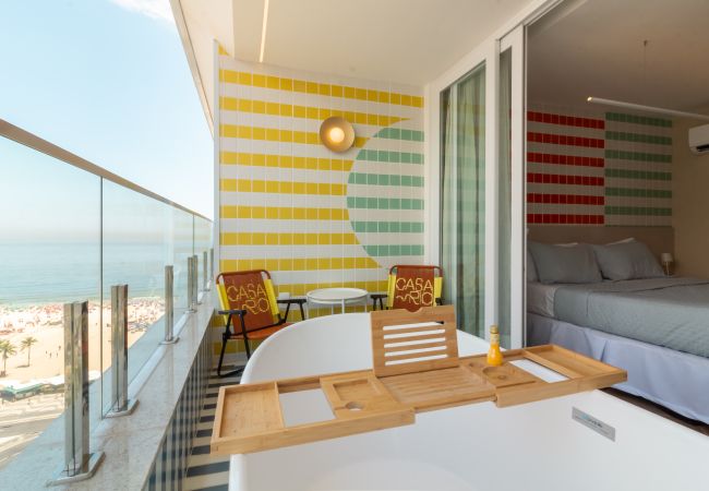 Apartment in Rio de Janeiro - Sea View and Balcony with Bathtub | Q21 Apartment in Rio de Janeiro - Sea View and Balcony with Bathtub | Q21