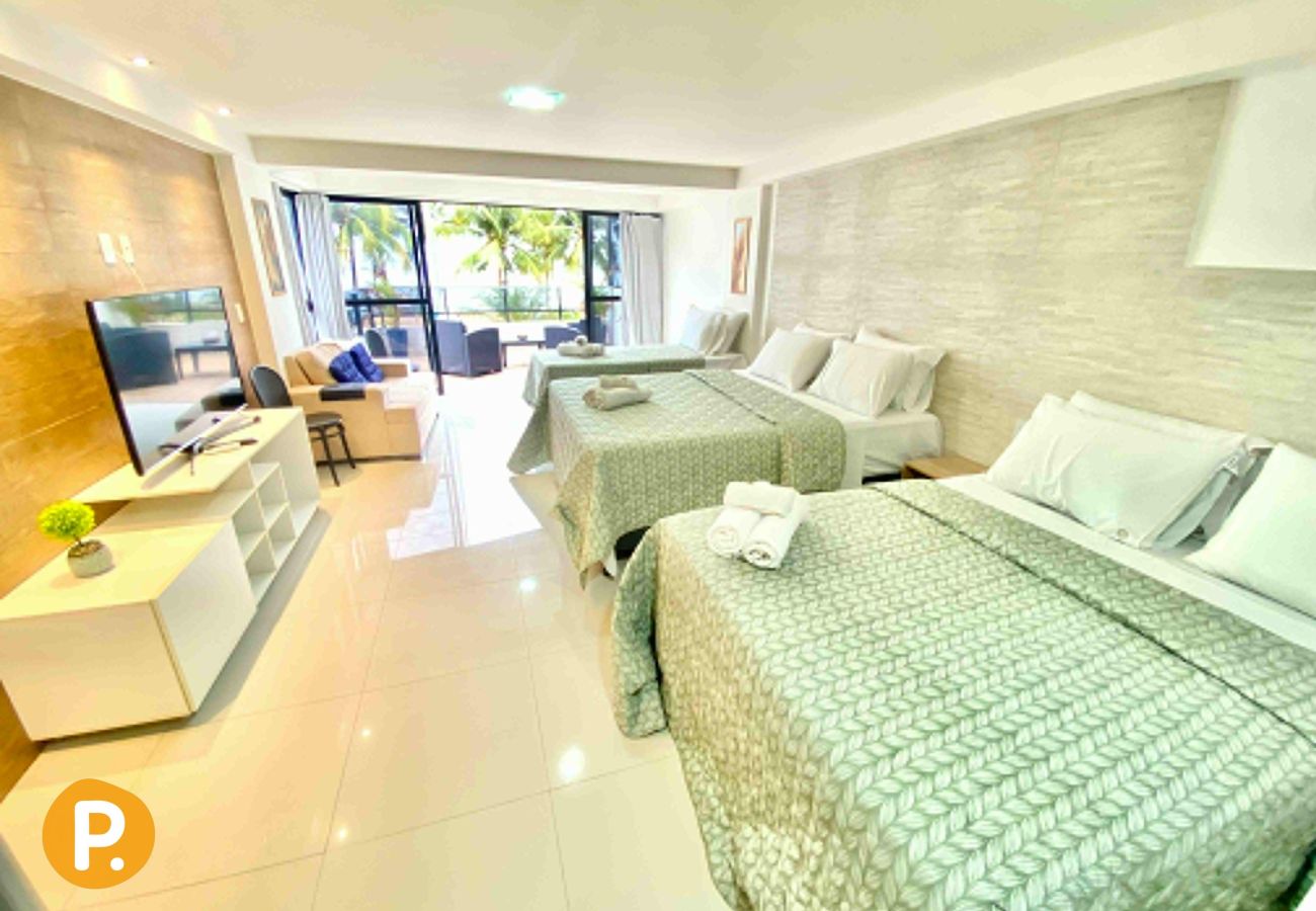 Apartment in João Pessoa - APARTAMENTO 65M2 – VARANDA COM VISTA FRENTE MAR   Apartment in João Pessoa - APARTAMENTO 65M2 – VARANDA COM VISTA FRENTE MAR