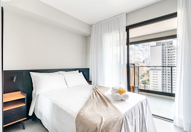 Studio in São Paulo - Refuge in São Paulo with swimming pool | SP-P2003B Studio in São Paulo - Refuge in São Paulo with swimming pool | SP-P2003B