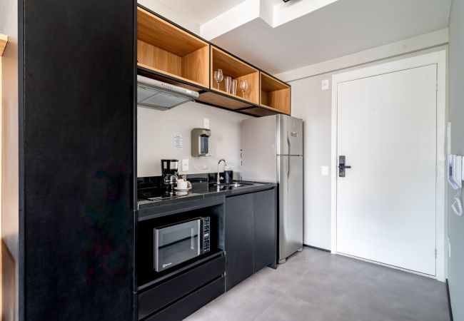 Studio in São Paulo - Refuge in São Paulo with swimming pool | SP-P2003B Studio in São Paulo - Refuge in São Paulo with swimming pool | SP-P2003B