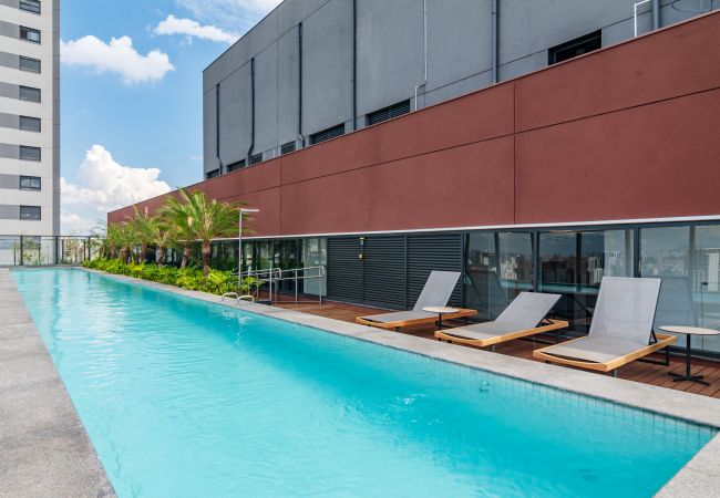 Studio in São Paulo - Refuge in São Paulo with swimming pool | SP-P2003B Studio in São Paulo - Refuge in São Paulo with swimming pool | SP-P2003B