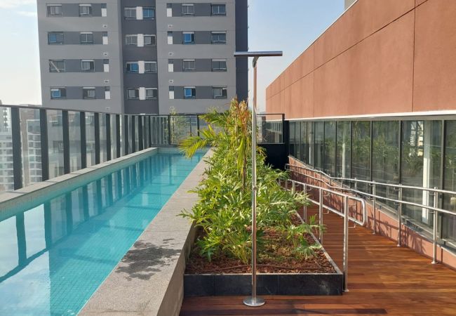 Studio in São Paulo - Refuge in São Paulo with swimming pool | SP-P2003B Studio in São Paulo - Refuge in São Paulo with swimming pool | SP-P2003B