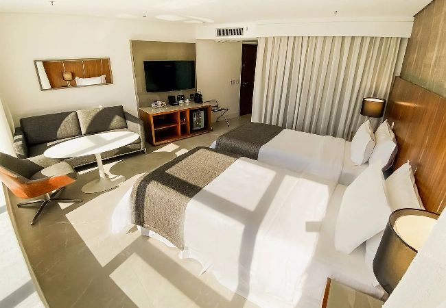  in Rio de Janeiro - Apart-hotel luxuoso frente ao mar c lazer completo