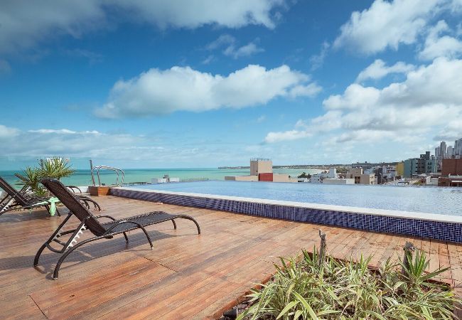  in João Pessoa - Apto c ótima localização à 120m da praia de Tambaú