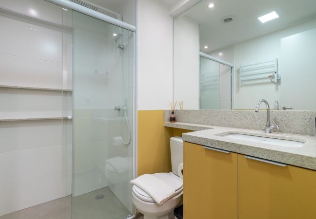 Studio in São Paulo - Complete Studio in Perdizes: PUC one step away, with Swimming Pool and Fitness Studio in São Paulo - Complete Studio in Perdizes: PUC one step away, with Swimming Pool and Fitness
