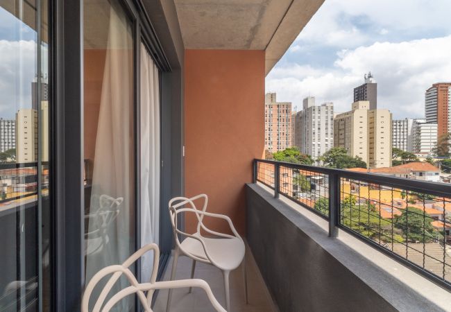 Studio in São Paulo - Complete Studio in Perdizes: PUC one step away, with Swimming Pool and Fitness Studio in São Paulo - Complete Studio in Perdizes: PUC one step away, with Swimming Pool and Fitness