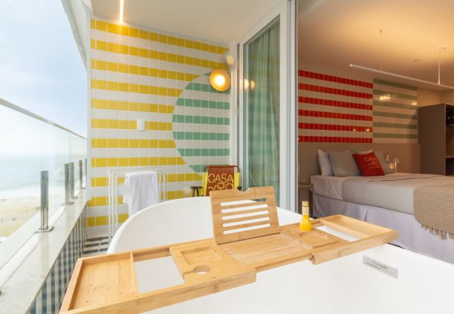 Apartment in Rio de Janeiro - Sea View and Balcony with Bathtub | Q17 Apartment in Rio de Janeiro - Sea View and Balcony with Bathtub | Q17
