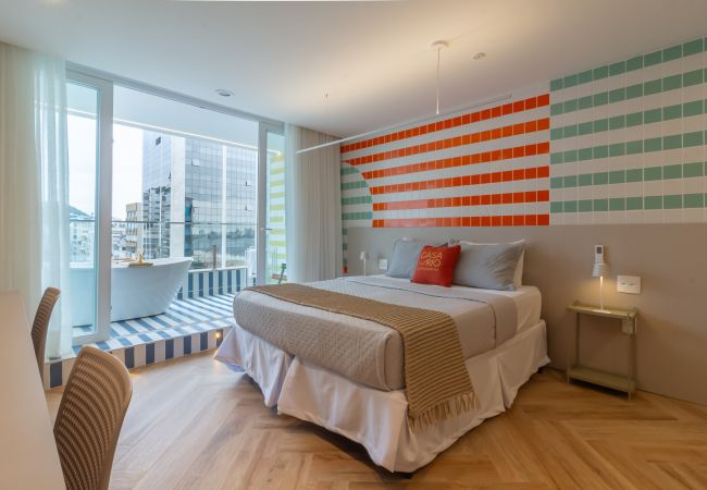 Apartment in Rio de Janeiro - Sea View and Balcony with Bathtub | Q17 Apartment in Rio de Janeiro - Sea View and Balcony with Bathtub | Q17