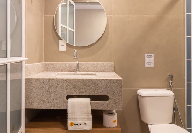 Apartment in Rio de Janeiro - Sea View and Balcony with Bathtub | Q22 Apartment in Rio de Janeiro - Sea View and Balcony with Bathtub | Q22