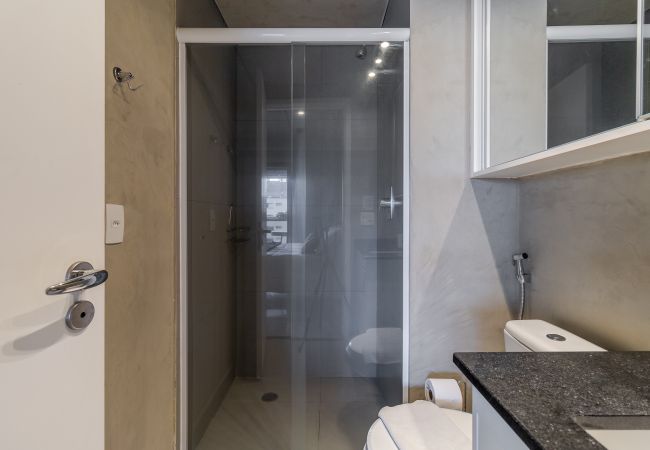 Studio in São Paulo - 4 guests, swimming pool, garage and sauna Studio in São Paulo - 4 guests, swimming pool, garage and sauna