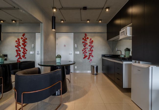 Studio in São Paulo - 4 guests, swimming pool, garage and sauna Studio in São Paulo - 4 guests, swimming pool, garage and sauna