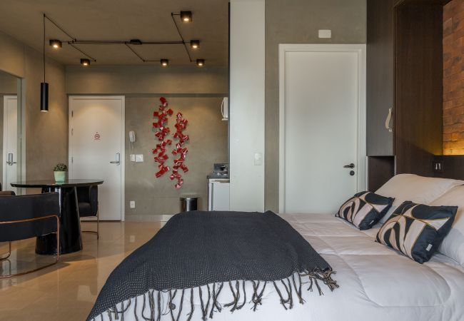 Studio in São Paulo - 4 guests, swimming pool, garage and sauna Studio in São Paulo - 4 guests, swimming pool, garage and sauna