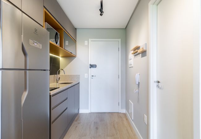 Studio in São Paulo - Campo Belo, swimming pool, GYM and Air Studio in São Paulo - Campo Belo, swimming pool, GYM and Air