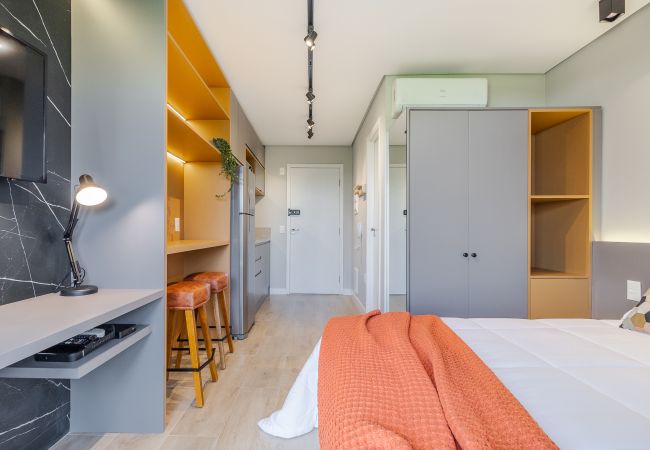 Studio in São Paulo - Campo Belo, swimming pool, GYM and Air Studio in São Paulo - Campo Belo, swimming pool, GYM and Air