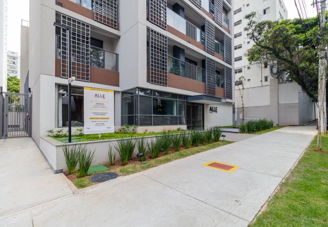 Studio in São Paulo - Campo Belo, swimming pool, GYM and Air Studio in São Paulo - Campo Belo, swimming pool, GYM and Air