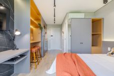 Studio in São Paulo - Campo Belo, swimming pool, GYM and Air