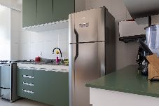 Apartment in Praia Grande -  Apto confortável a 100m do mar completo com lazer