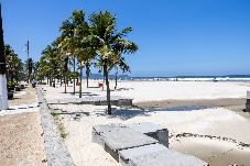 Apartment in Praia Grande -  Apto confortável a 100m do mar completo com lazer