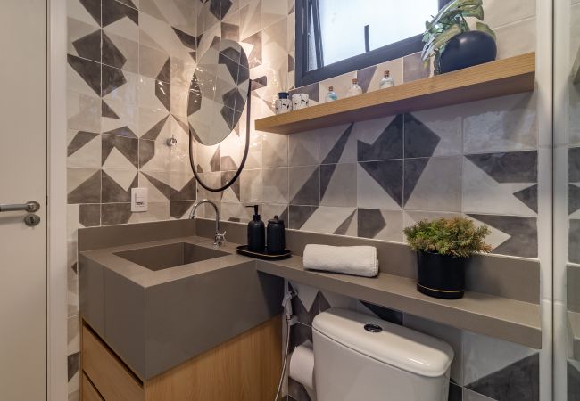 Studio in São Paulo - Pinheiros, complete next to the subway Studio in São Paulo - Pinheiros, complete next to the subway