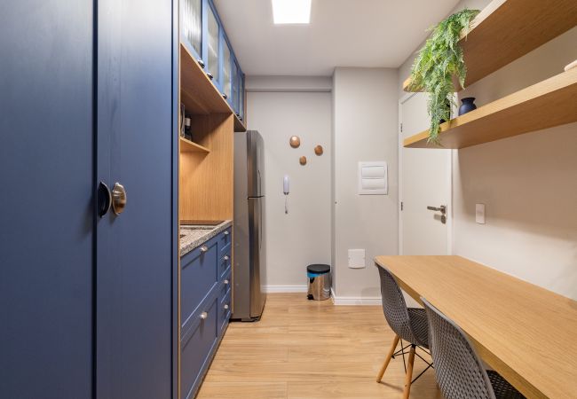 Studio in São Paulo - Pinheiros, complete next to the subway Studio in São Paulo - Pinheiros, complete next to the subway