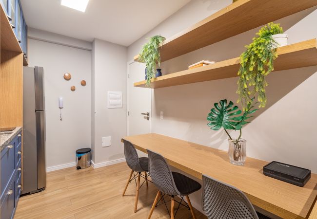 Studio in São Paulo - Pinheiros, complete next to the subway Studio in São Paulo - Pinheiros, complete next to the subway