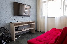 Apartment in São Vicente - Ótimo apartamento a 200m do mar com WiFi