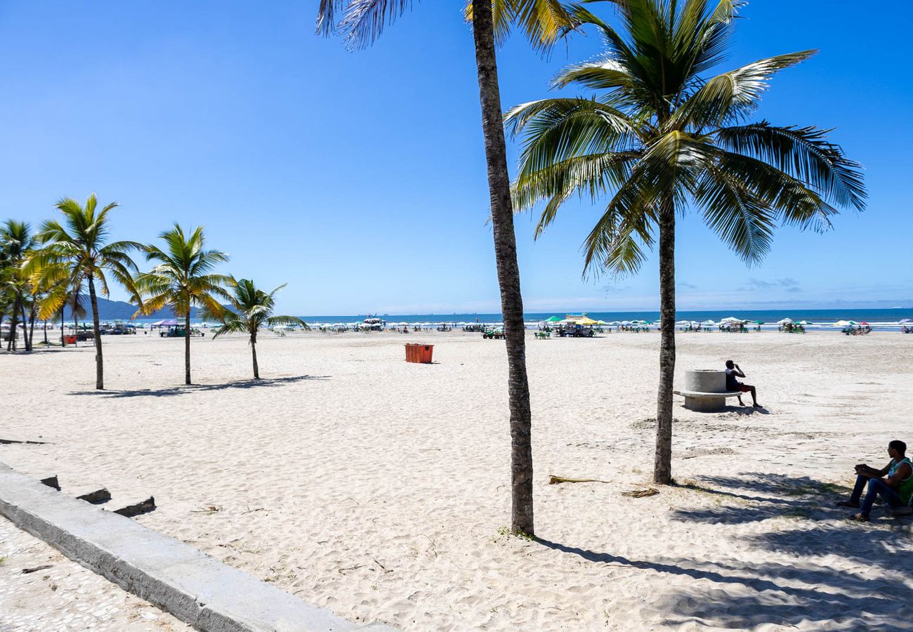 Apartment in Praia Grande - Apto confortável a 170m da Praia Vila Tupi