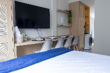 Apartment in Santos - Apartamento Moderno com Wi-Fi em frente a praia 