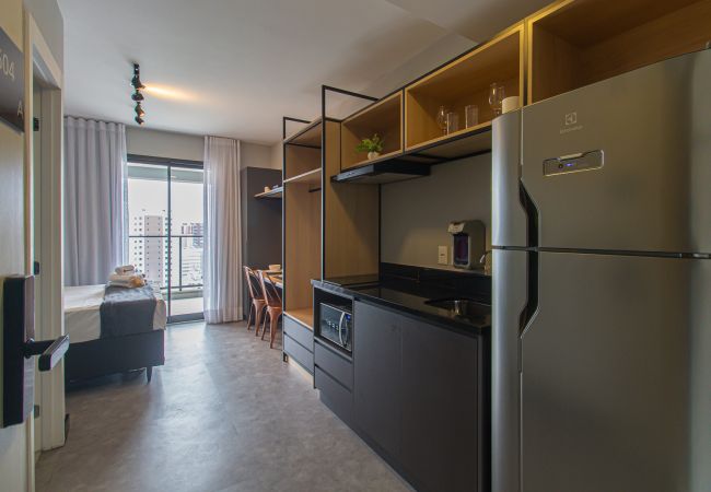 Studio in São Paulo - Modern Retreat Near Allianz Parque | SP-P1604A Studio in São Paulo - Modern Retreat Near Allianz Parque | SP-P1604A