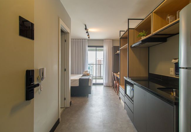 Studio in São Paulo - Modern Retreat Near Allianz Parque | SP-P1604A Studio in São Paulo - Modern Retreat Near Allianz Parque | SP-P1604A