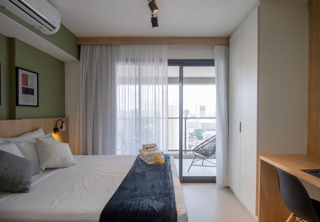 Studio in São Paulo - Cozy Refuge Near Allianz Parque | SP-P1504A Studio in São Paulo - Cozy Refuge Near Allianz Parque | SP-P1504A