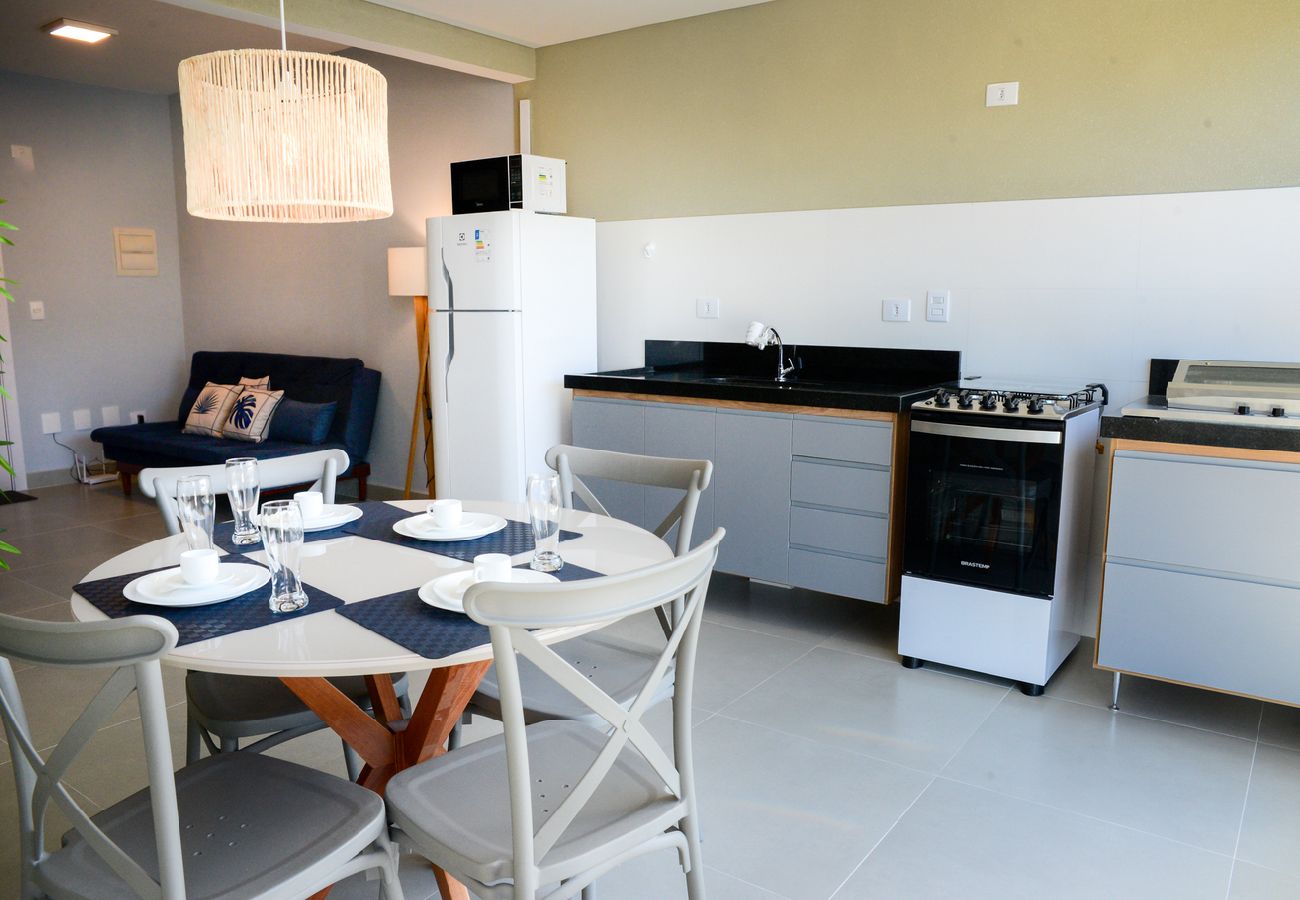 Apartment in Ubatuba - Apto c área gourmet a 300m da Praia das Toninhas Apartment in Ubatuba - Apto c área gourmet a 300m da Praia das Toninhas