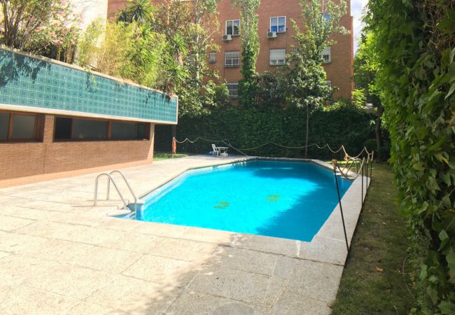  in Madrid - 1 bedroom flat with swimming pool and balcony in Madrid