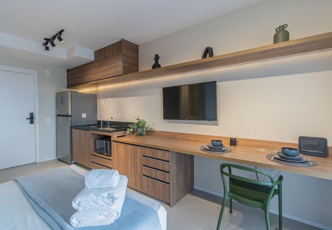Studio in São Paulo - Modern Retreat Near Allianz Parque | SP-P1909A Studio in São Paulo - Modern Retreat Near Allianz Parque | SP-P1909A