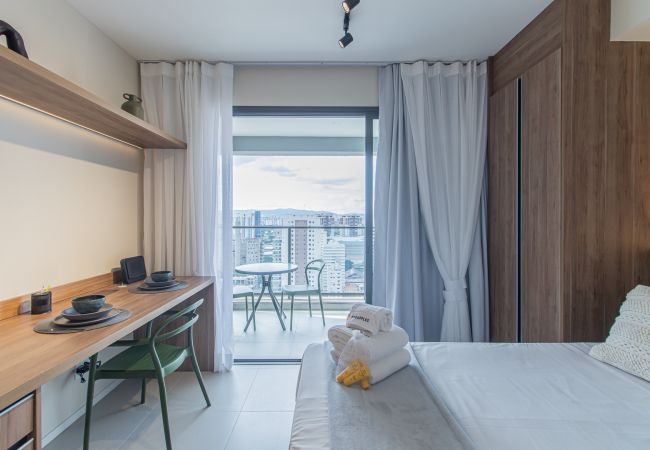 Studio in São Paulo - Modern Retreat Near Allianz Parque | SP-P1909A Studio in São Paulo - Modern Retreat Near Allianz Parque | SP-P1909A